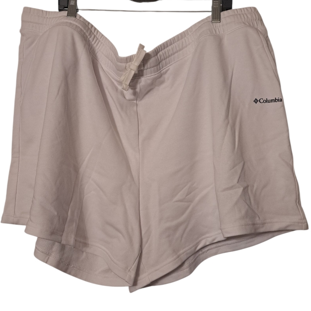 Nwt Women's White Columbia Trek French Terry Shorts 3X